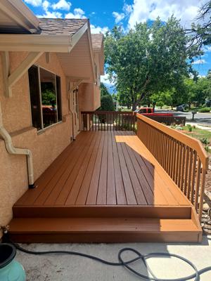 Deck Stained by O'Leary & Sons
